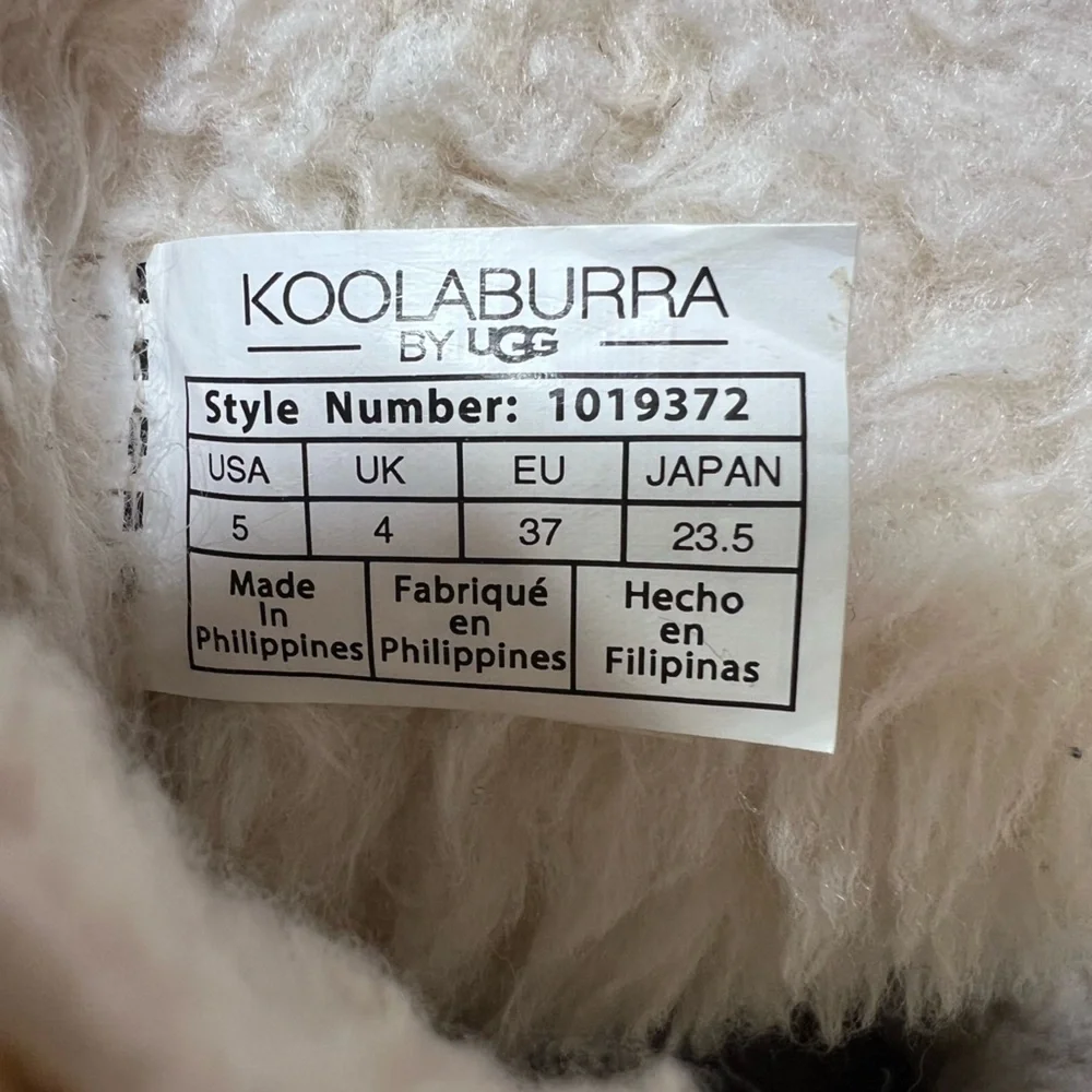UGG | KOOLABURRA BY UGG | WOMENS VICTORIA SHORT FUR BOOT | SIZE 5
